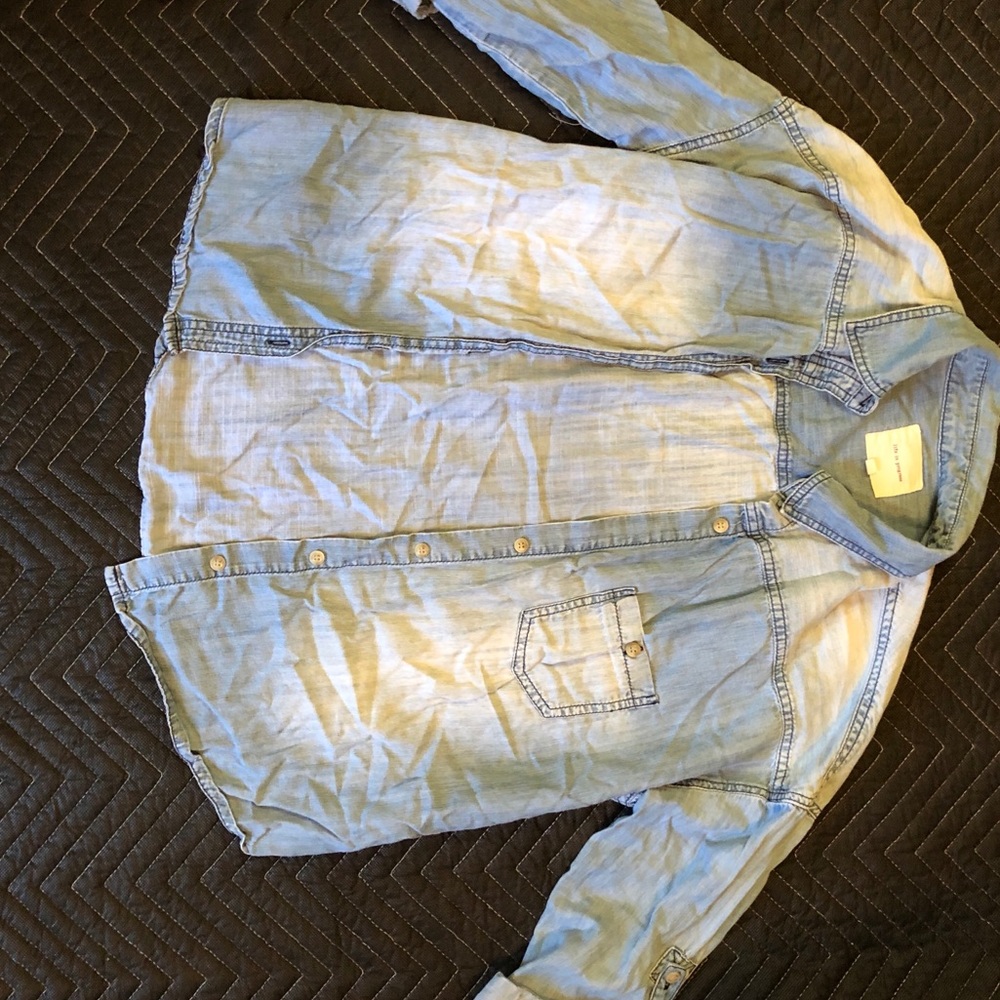 Women’s jean button up